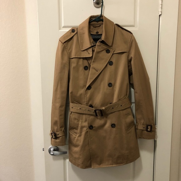 banana republic mens trench coat